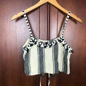 Dodo Bar Or Crop Top Size M (fits more like xs/sm
